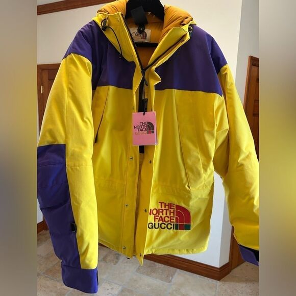 Men’s Gucci, X Northface puffer jacket size large - Picture 1 of 8